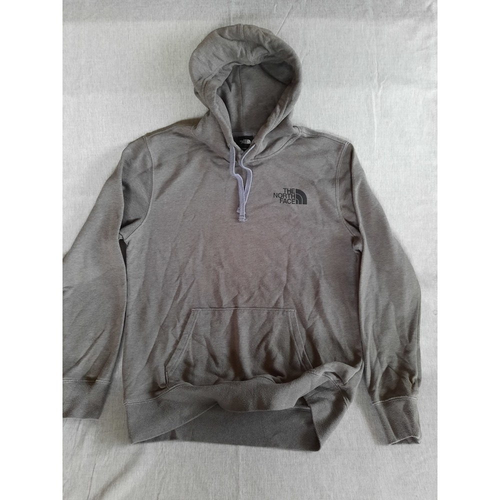 The North Face Mens Medium Pullover Drawstring Scuba Style Hoody Stretch Sweater